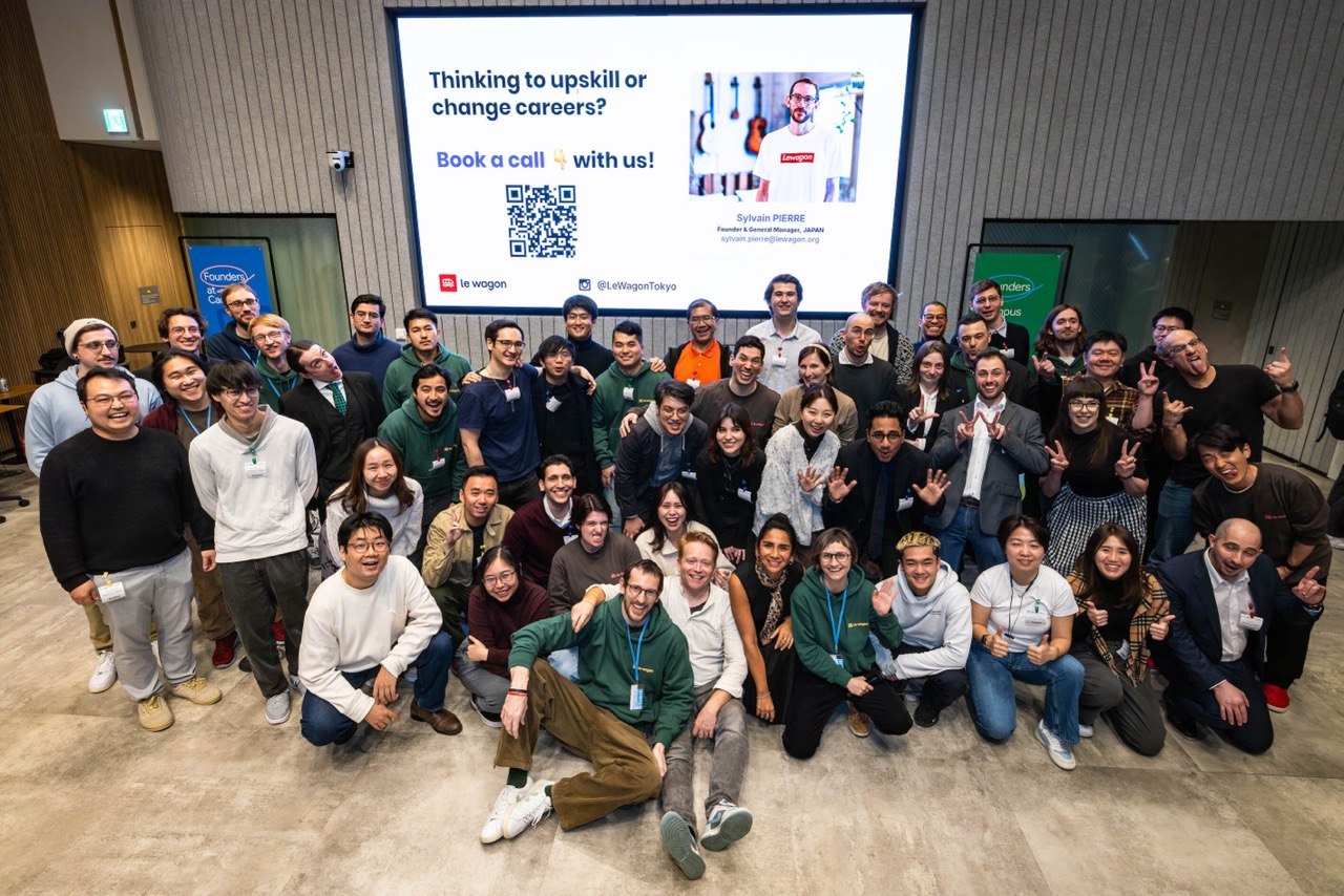 Le Wagon Tokyo bootcamp moment